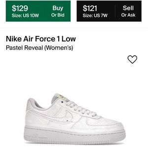 Nike Air Force 1 pastel reveal tearaways